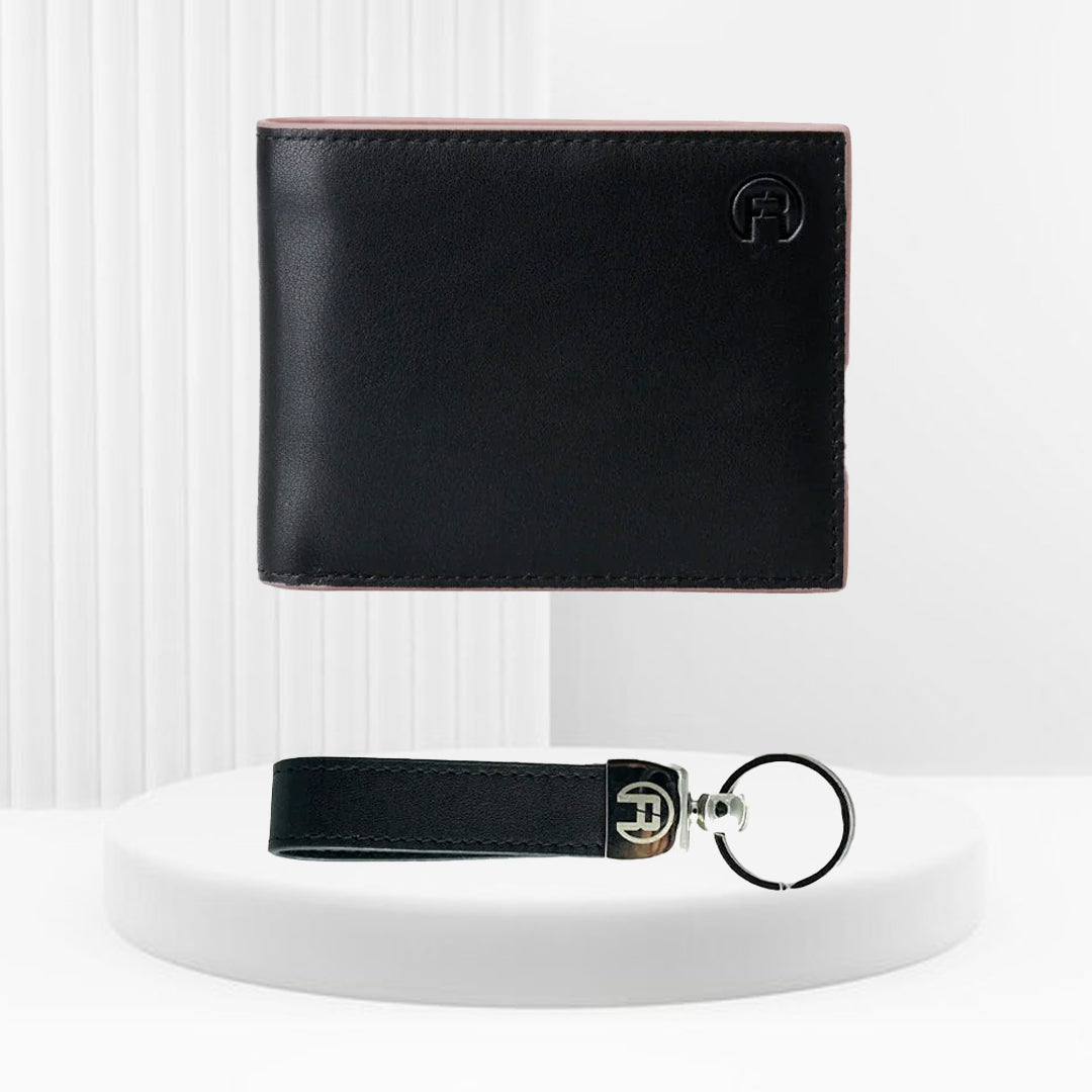 Black and Maroon - Set of Two