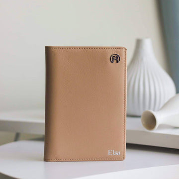 Sahara Brown Passport Holder