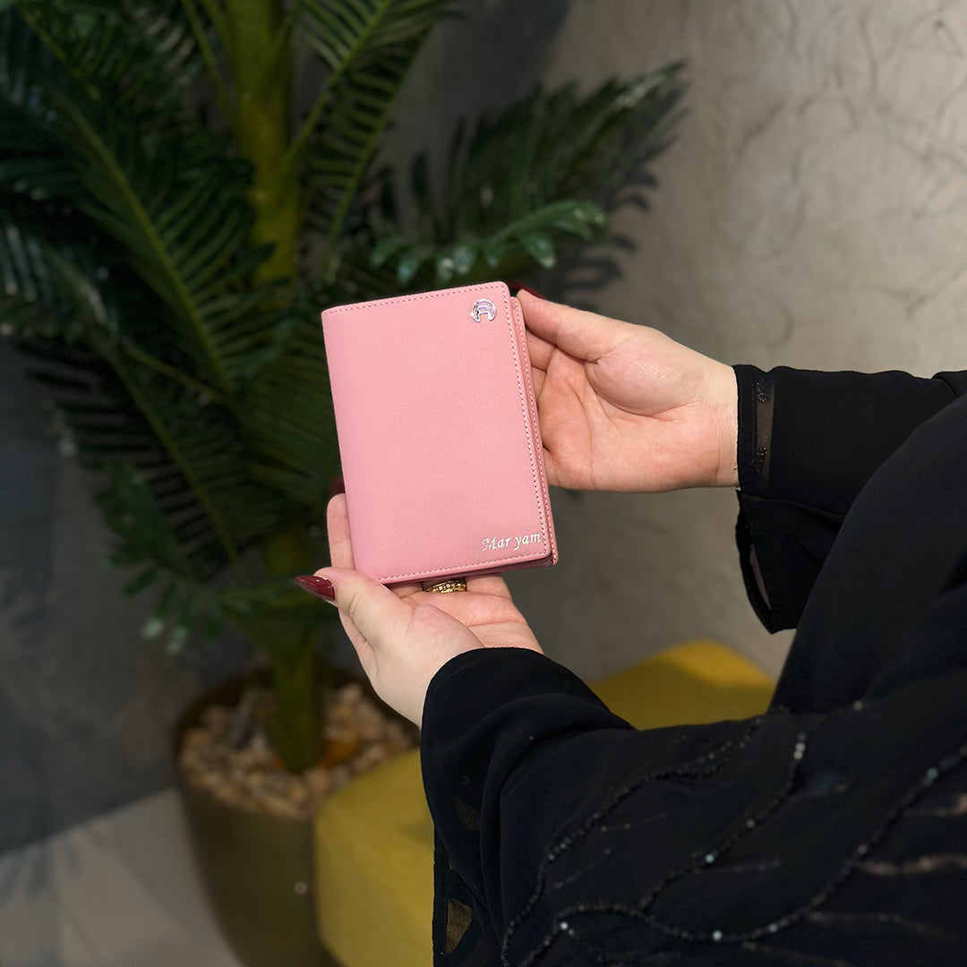 Pink Passport Holder