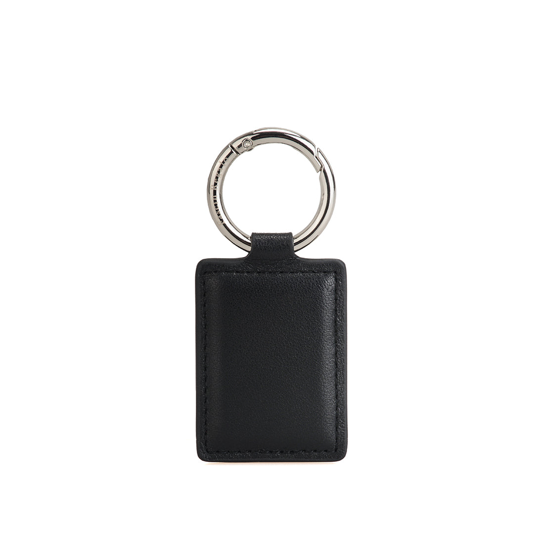Black Rectangle Keychain