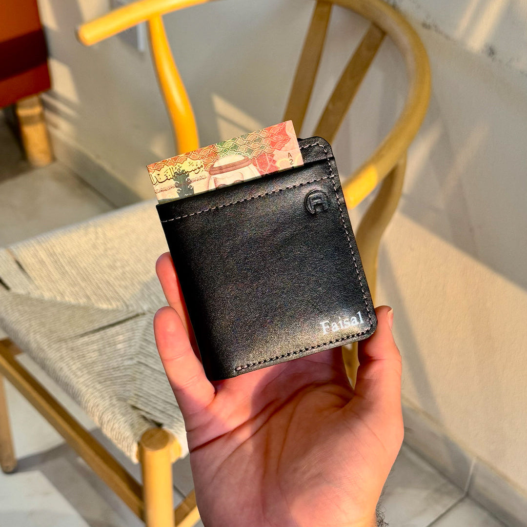 Magnetic Wallet -  Black