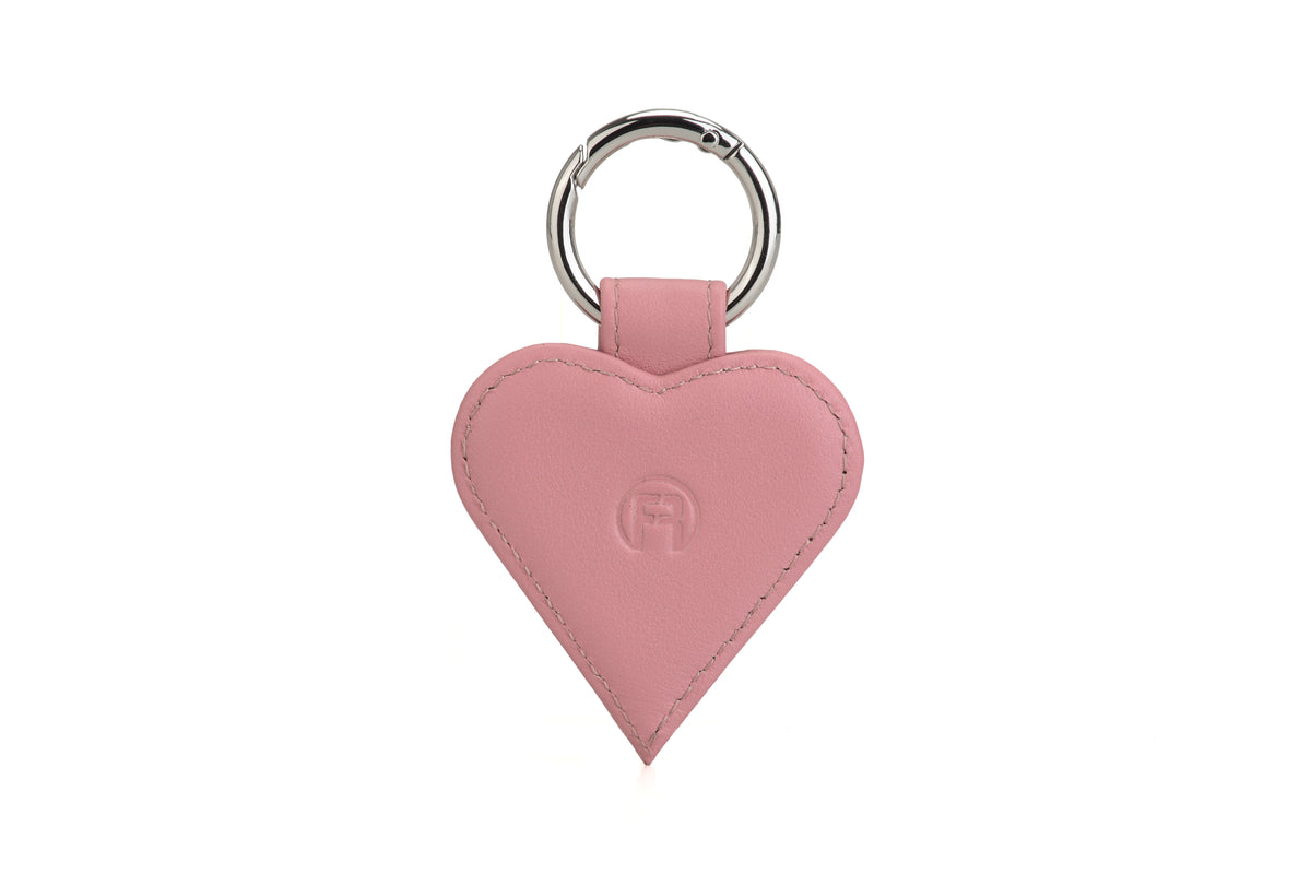 Pink Heart Keychain