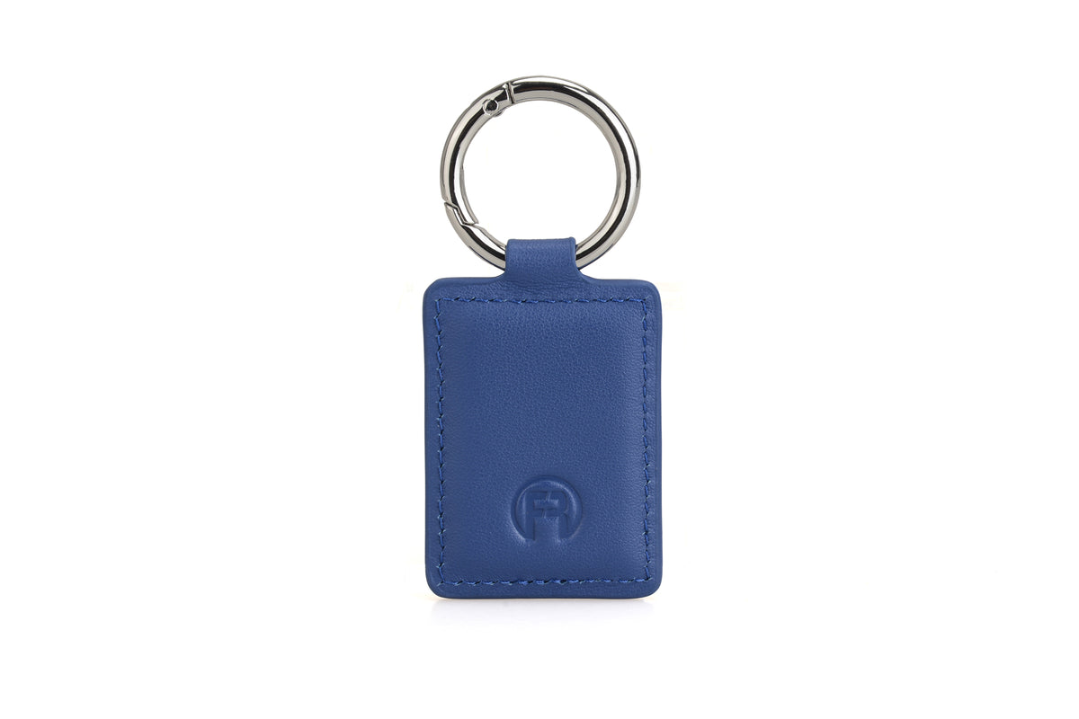 Blue Rectangle Keychain