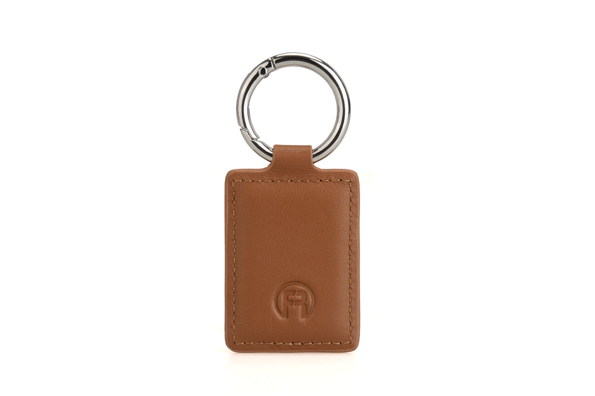 Brown Rectangle Keychain