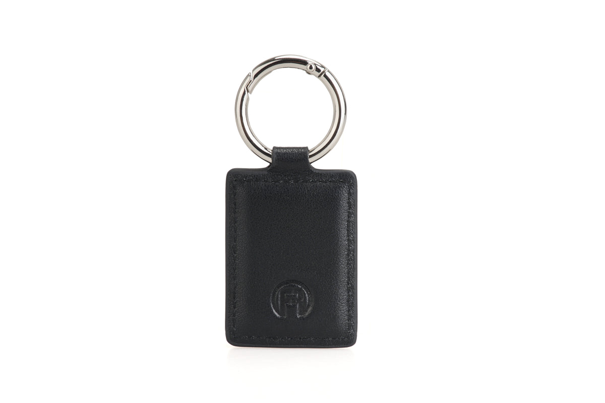 Black Rectangle Keychain