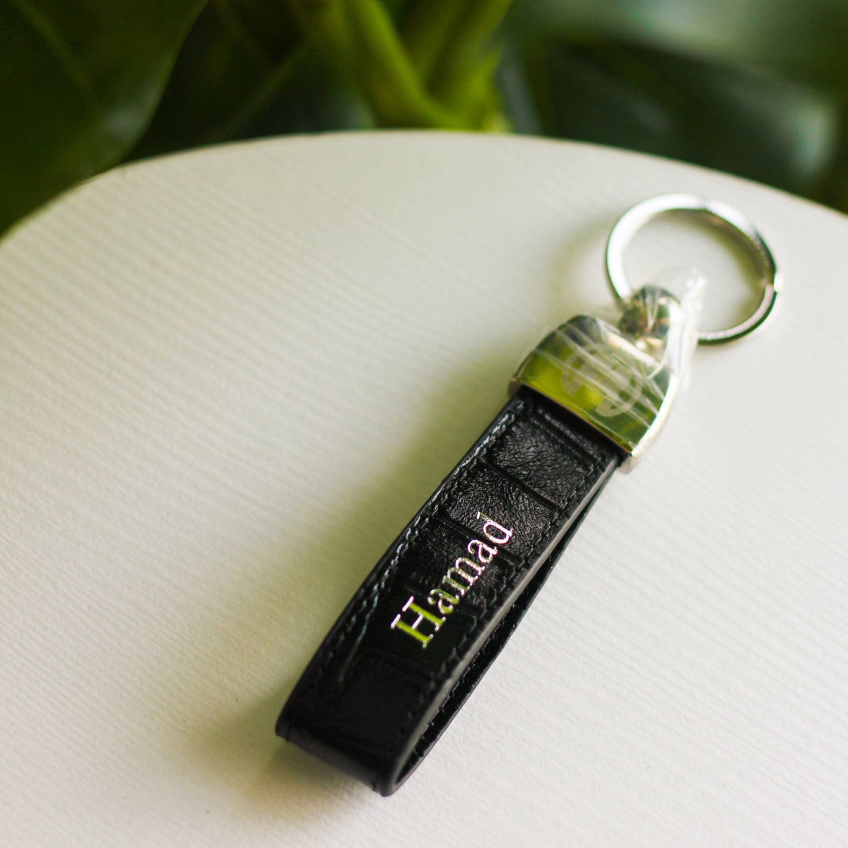 Fascin Croco Black(keyholder)