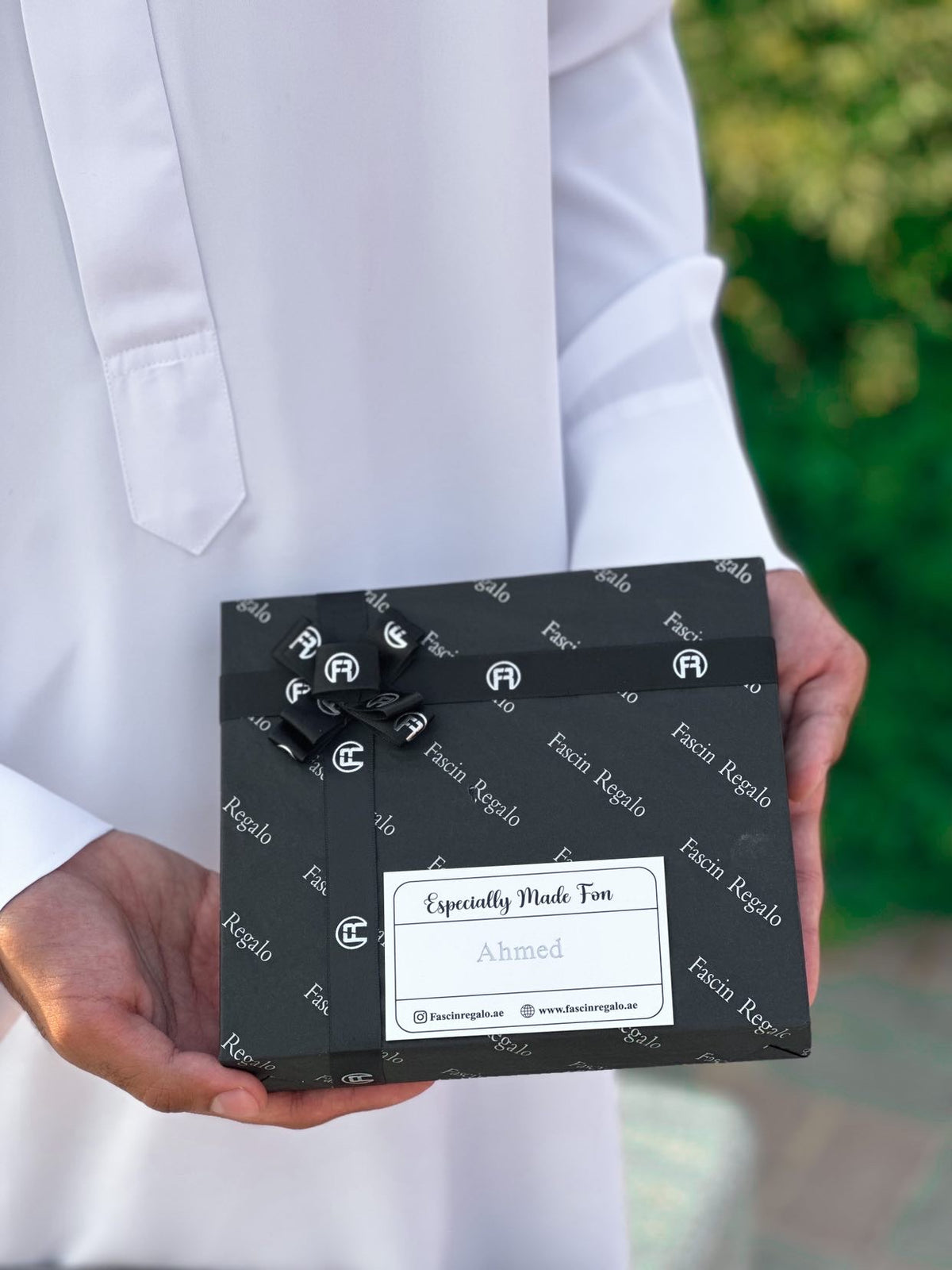 Black & Green Flip Wallet