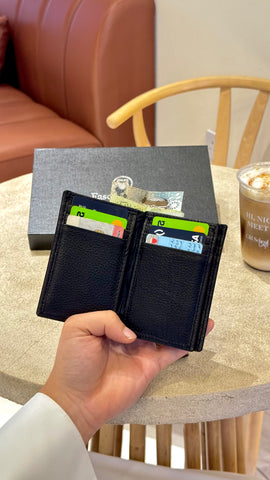 Dual Slot Wallet - Black