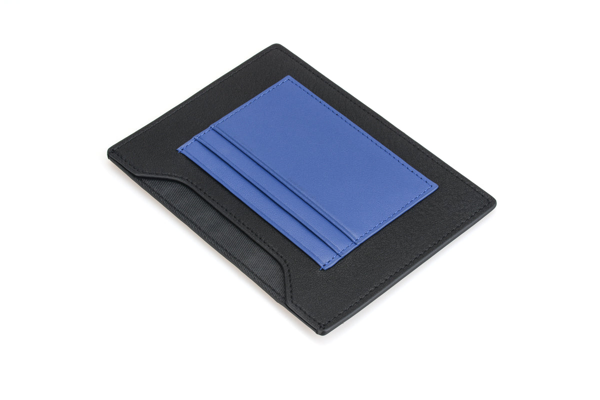 Black & Blue passport wallet