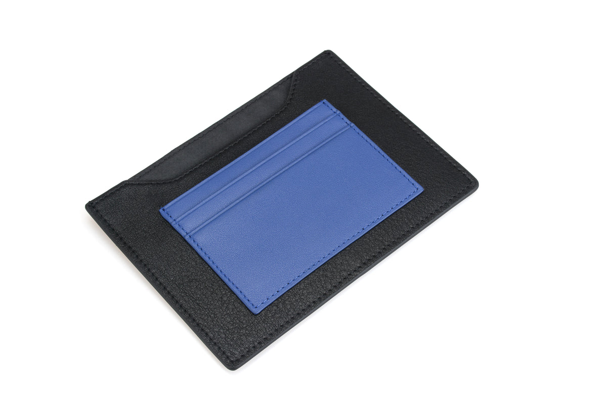 Black & Blue passport wallet