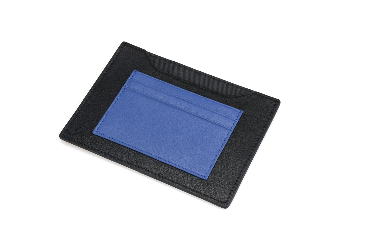 Black & Blue passport wallet