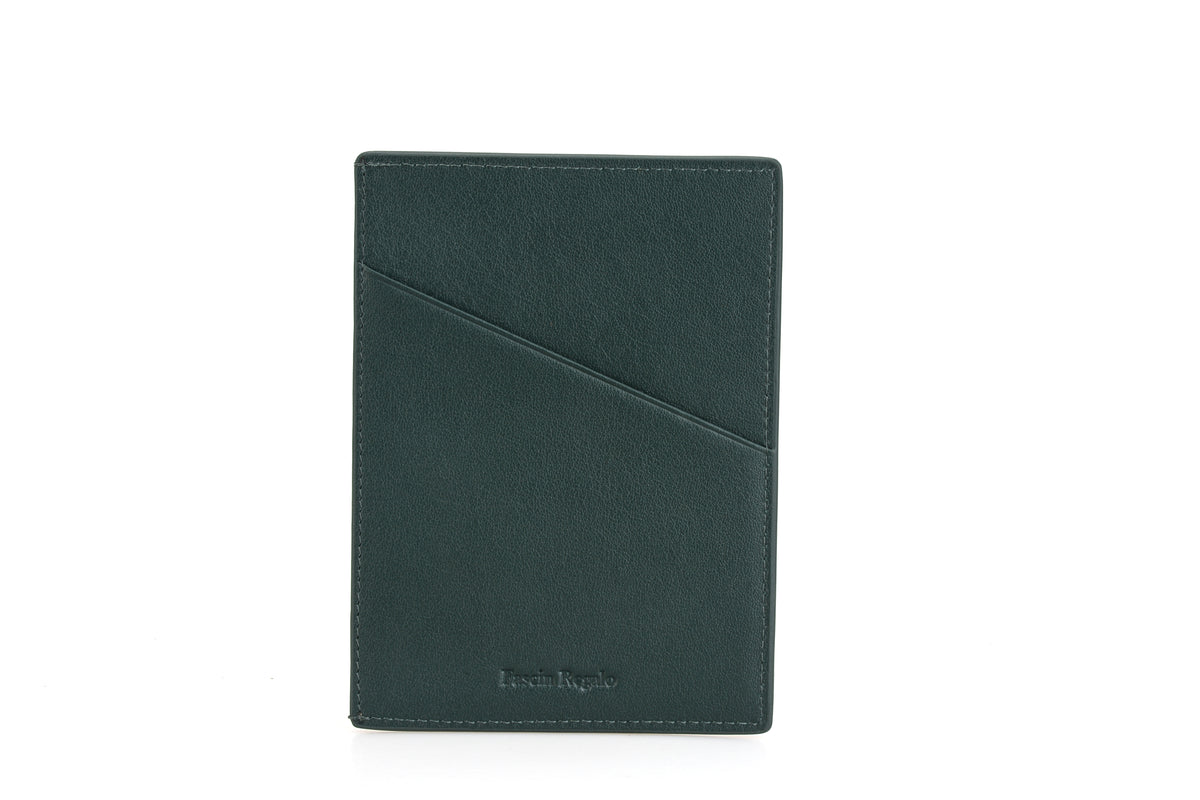 Green & Grey passport wallet