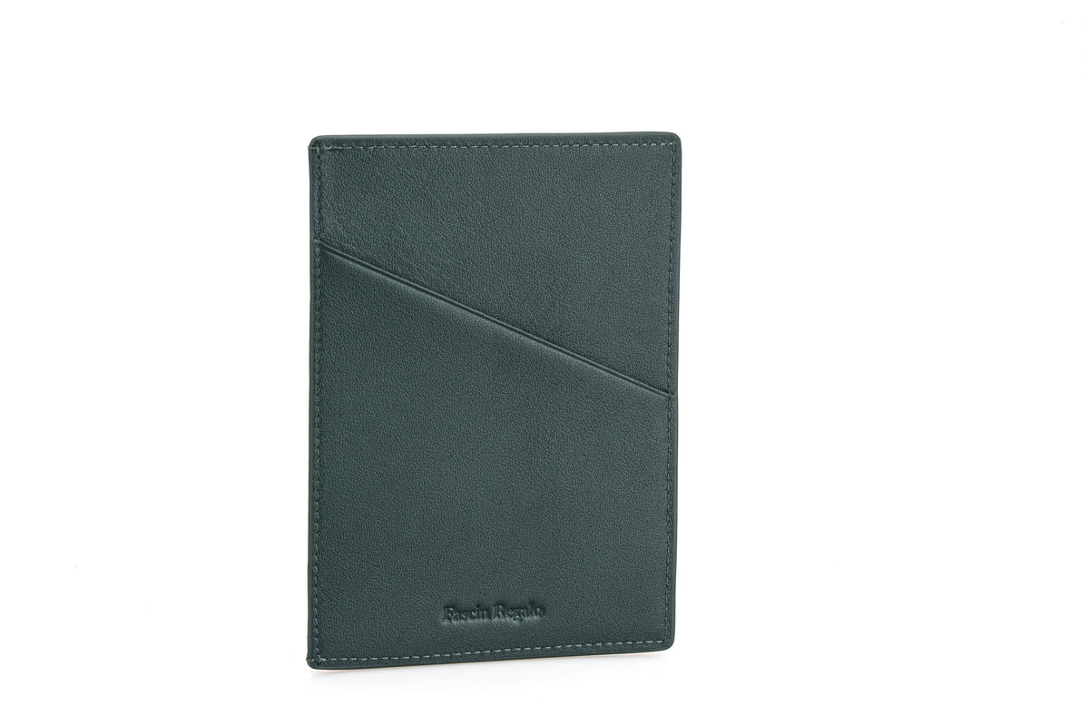 Green & Grey passport wallet