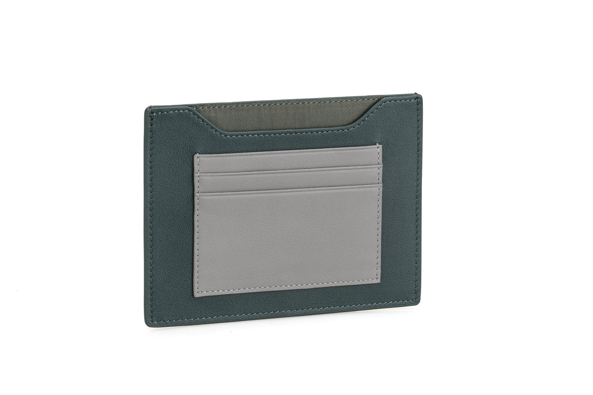 Green & Grey passport wallet
