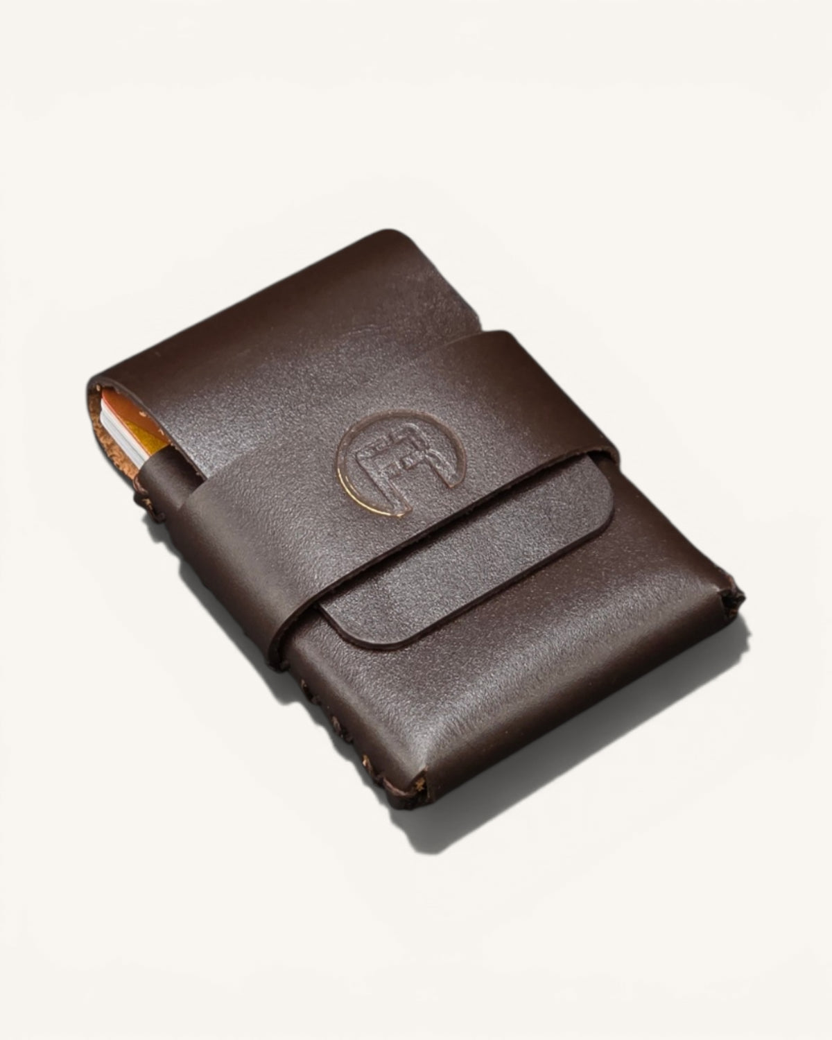 Pocket cardholder – Brown