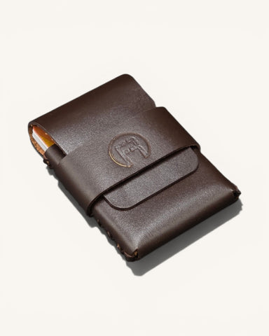 Pocket cardholder – Brown