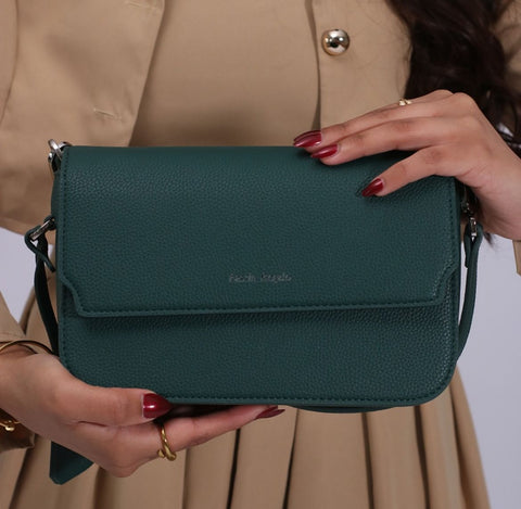 Fascin Green Flap Bag
