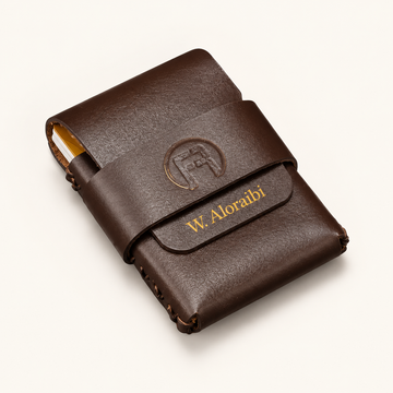 Pocket cardholder – Brown