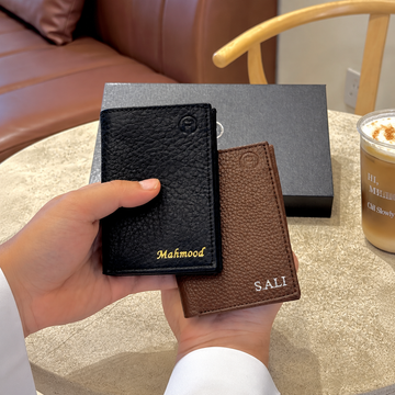 Dual Slot Wallet - Black