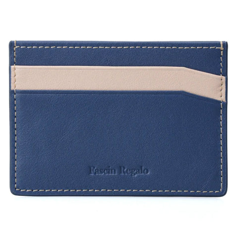 Blue & Beige Cardholder