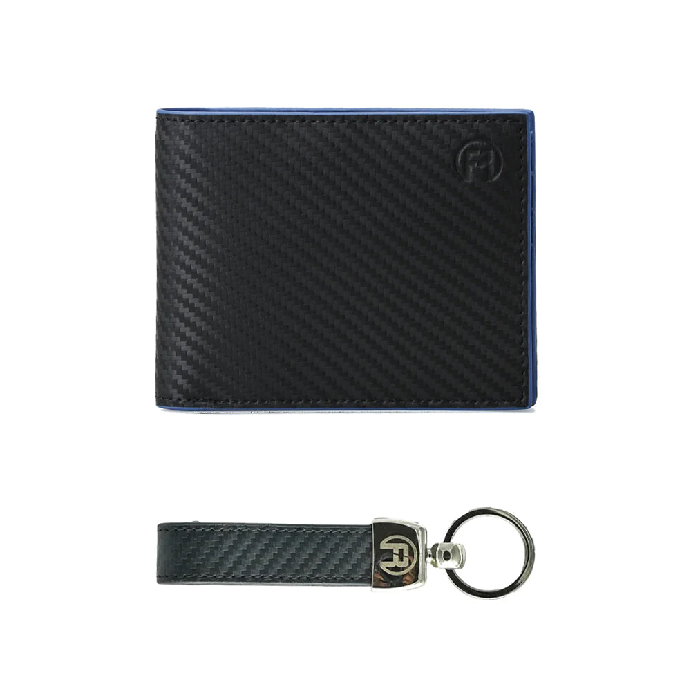 Carbon Fiber Blue - Set of Two