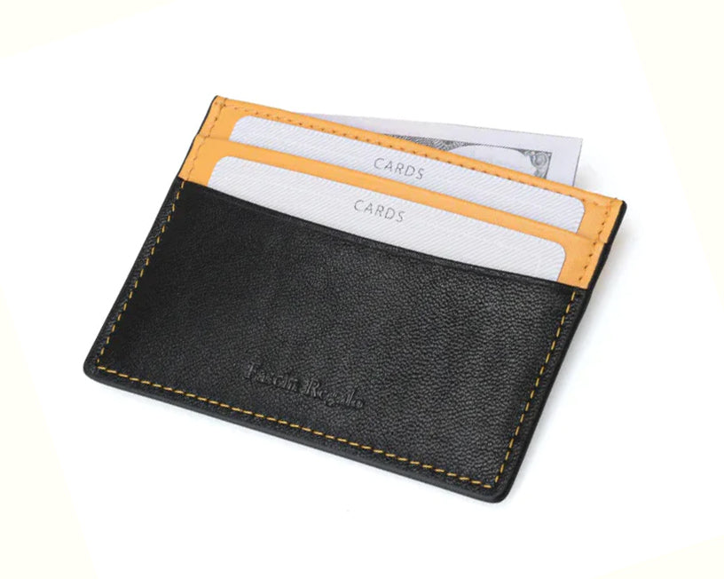 Black and Yellow Cardholder