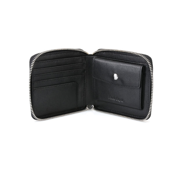 Black Women Zip Wallet