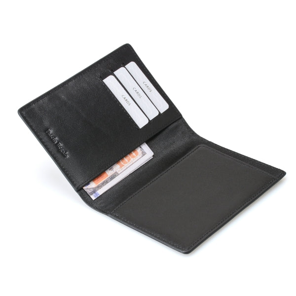 Black Camouflage Passport Holder