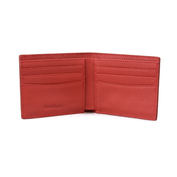 Black Croco & Red Men Wallet