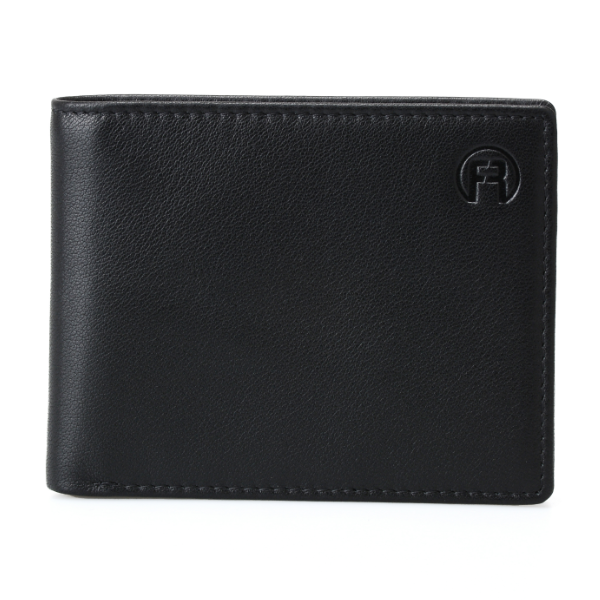 Black and Sea Blue Men Wallet