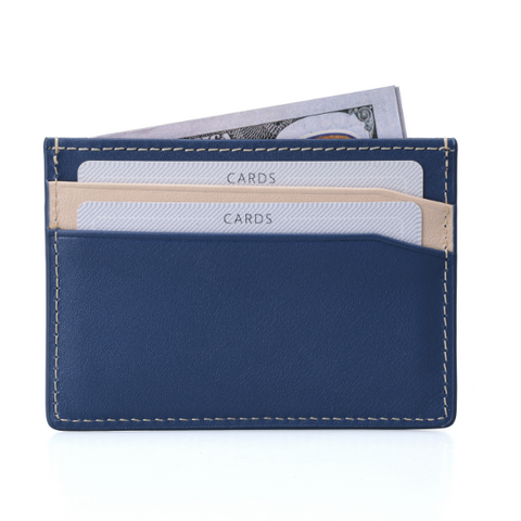 Blue & Beige Cardholder