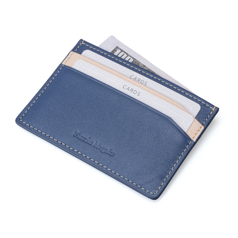 Blue & Beige Cardholder