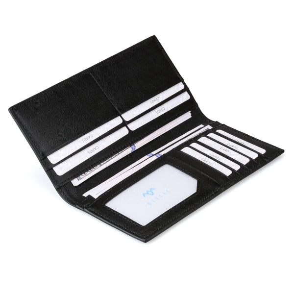 Black Camouflage Long Wallet