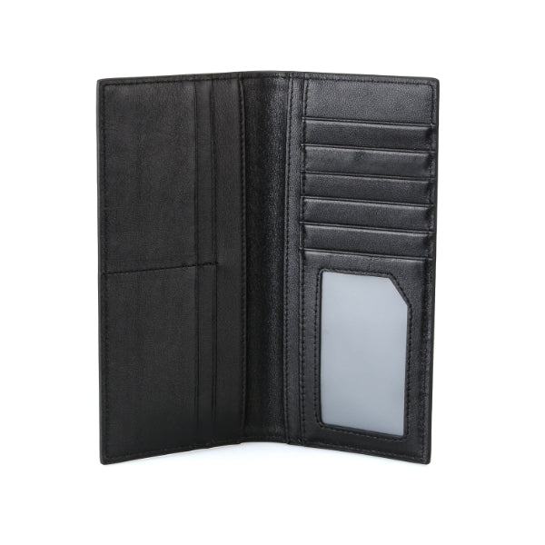 Carbon Fiber Black Long Wallet