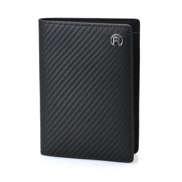 Black Carbon Fiber Passport Holder