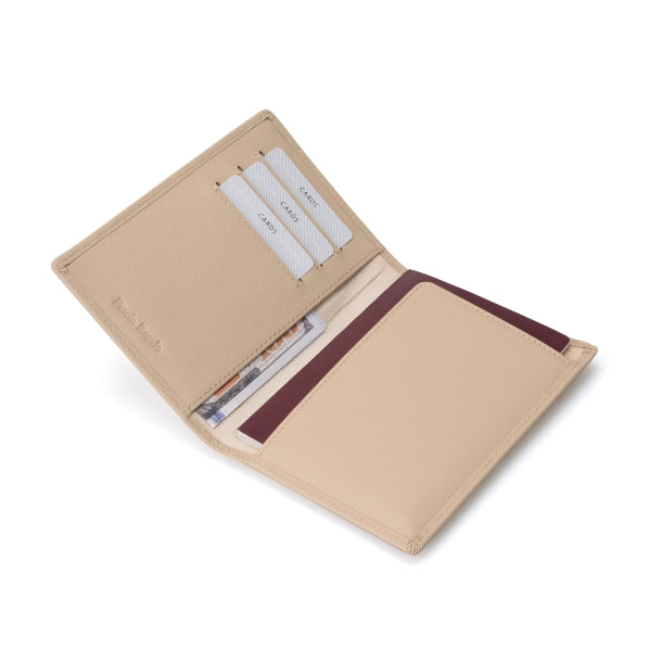 Sahara Brown Passport Holder