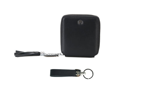 Black Women Set of Two ( Wallet + Keychain )