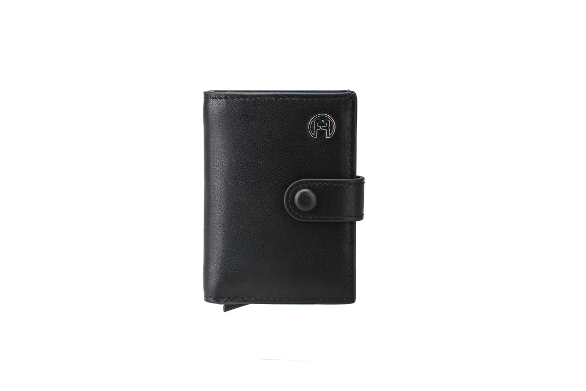 Black and Blue Popup Wallet