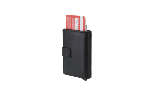 Black and Blue Popup Wallet